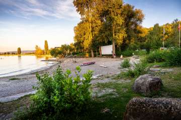 au bord de l'eau