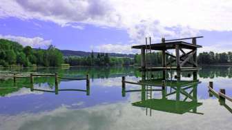 Piscine d'Uerschhausen, lac Nussbaumersee