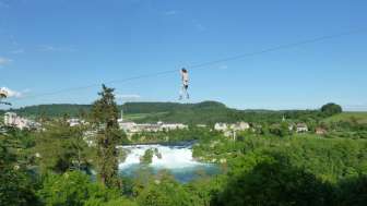 Parc d'aventure des chutes du Rhin