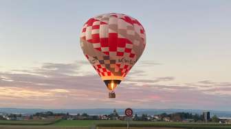 Vol en ballon avec Urs Frieden