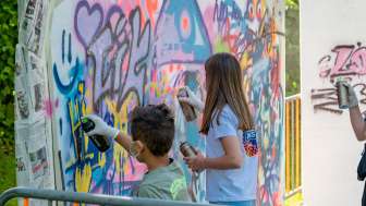 Atelier de street art, visite guidée incluse Atelier de street art, visite guidée incluse