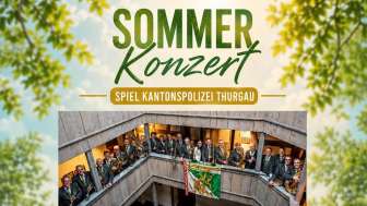Sommerkonzert des Spiels der Kantonspolizei Thurgau